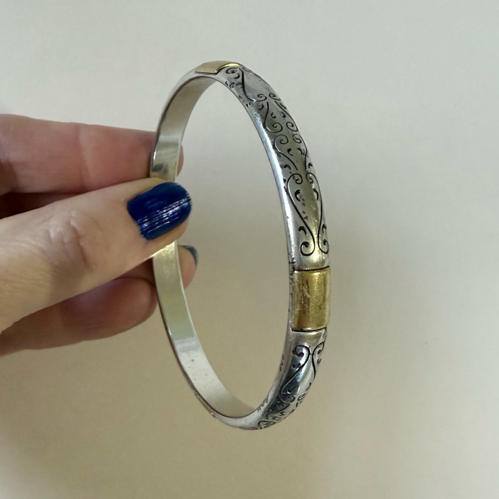 Brighton Venezia Bangle two tone